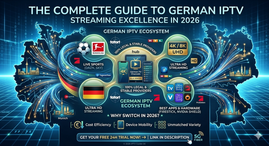 The Complete Guide to German IPTV: Streaming Excellence in 2026